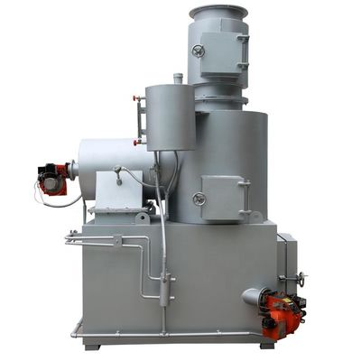 Incinerador portátil para sistemas de gestión de residuos con capacidad de 10-500 kg/hora