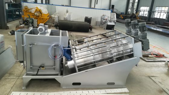 Máquina portátil de deshidratación de lodos de 220V a 380V para la industria textil
