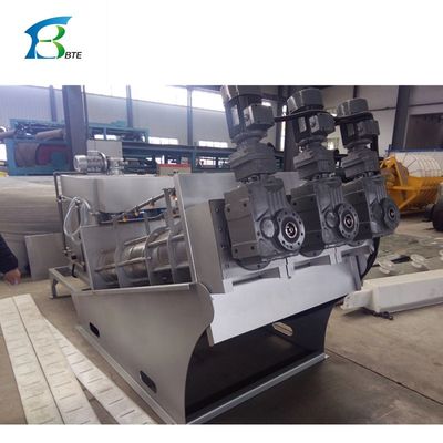Máquina portátil de deshidratación de lodos de 220V a 380V para la industria textil