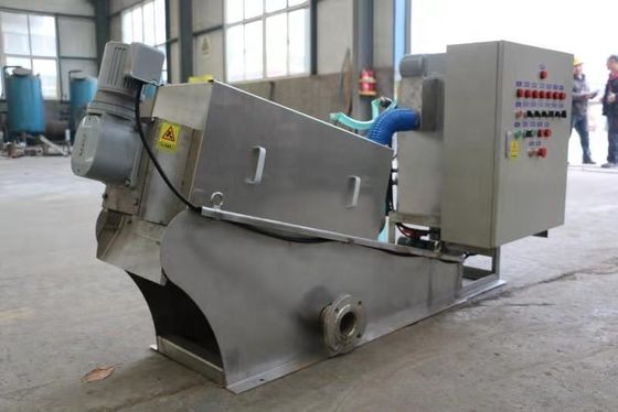 Máquina portátil de deshidratación de lodos de 220V a 380V para la industria textil