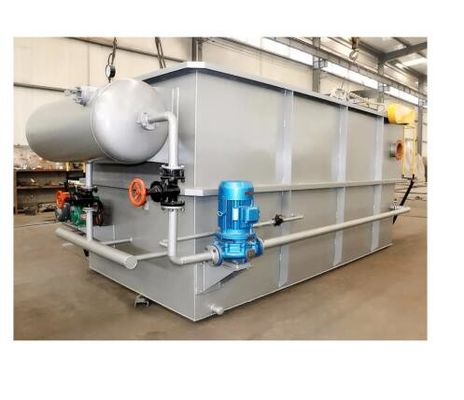 Máquina automática de flotación de aire disuelto para la separación de sólidos con capacidad de 5 a 300 m3/h