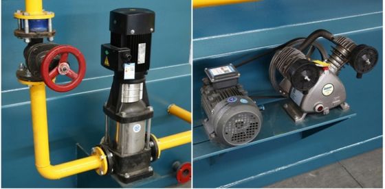 Máquina automática de flotación de aire disuelto para la separación de sólidos con capacidad de 5 a 300 m3/h