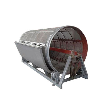 Capacidad de tratamiento 5-500cbm/h Filtro rotativo de tambor para tratamiento artificial de aguas de lagos