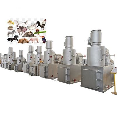 Incinerador de papel de desecho gris plateado adecuado para el combustible diésel y la eliminación de desechos domésticos
