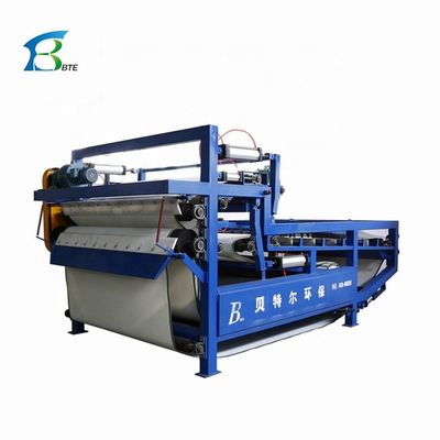 Prensa automática de filtro de cinturón para la separación continua de líquidos sólidos en hoteles