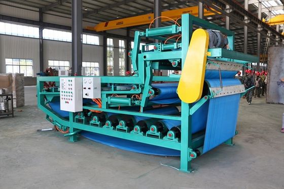 Prensa automática de filtro de cinturón para la separación continua de líquidos sólidos en hoteles