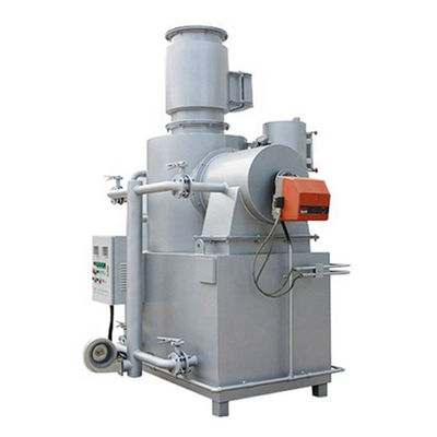 Incinerador de residuos hospitalarios sólidos sin humo de 2024 con voltaje 380v/220v y 2-13 toneladas