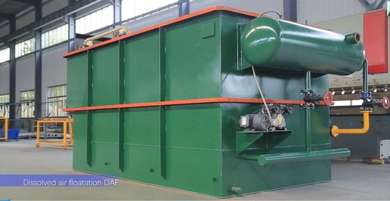 Actualice su planta de tratamiento de aguas residuales con una máquina flotante de aire disuelto de 3000L/hora
