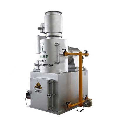 Incinerador de desechos animales de 20-500 kg/hora adaptado para el tratamiento seguro de desechos médicos
