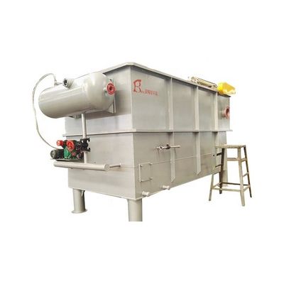 Máquina de flotación de aire de tecnología avanzada para plantas de tratamiento de aguas residuales a pequeña escala