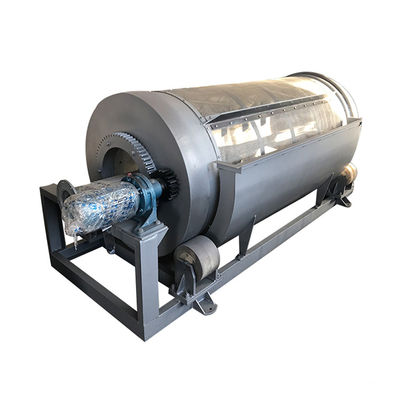 Filtro de tambor de bañera ligero de malla 60-250 para el tratamiento de aguas residuales industriales