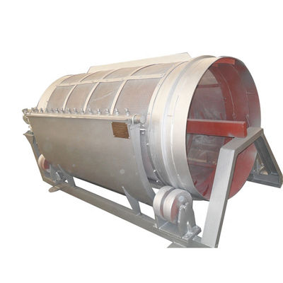 Filtro de tambor de bañera ligero de malla 60-250 para el tratamiento de aguas residuales industriales