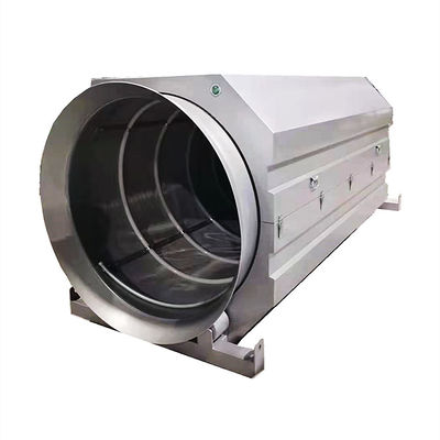 Filtro de tambor giratorio para filtración de aguas residuales industriales y bebidas de jugo de 0,1 a 0,5 mm