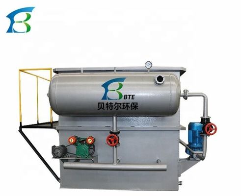 Unidad de flotación de aire disuelto totalmente automatizada para tratamiento de aguas residuales Sistema de flotación de aire