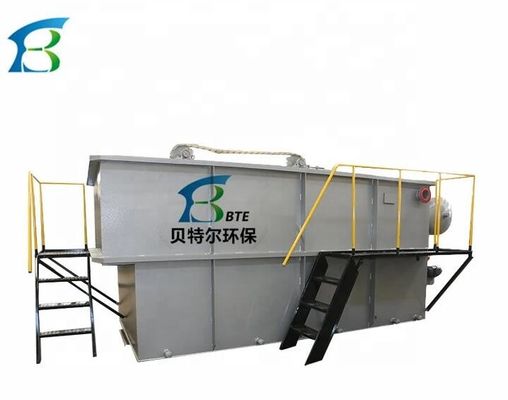 Unidad de flotación de aire disuelto totalmente automatizada para tratamiento de aguas residuales Sistema de flotación de aire