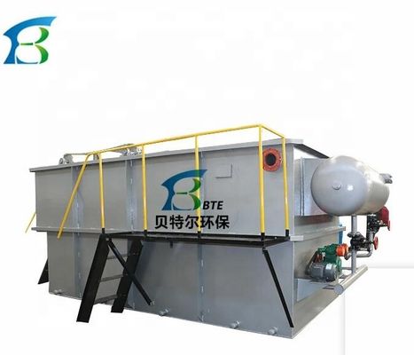 Unidad de flotación de aire disuelto totalmente automatizada para tratamiento de aguas residuales Sistema de flotación de aire