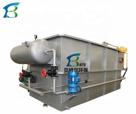 Unidad de flotación de aire disuelto totalmente automatizada para tratamiento de aguas residuales Sistema de flotación de aire