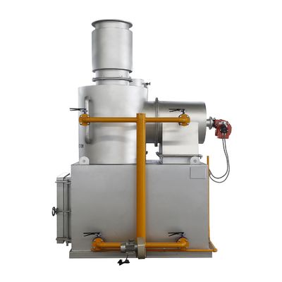 Incinerador sin humo a 850-1200 grados Celsius para la eliminación de residuos domésticos y pequeños