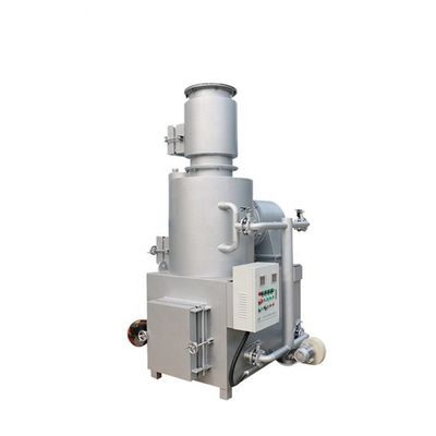 Incinerador sin humo a 850-1200 grados Celsius para la eliminación de residuos domésticos y pequeños