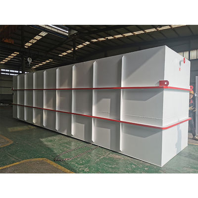 Instalación de tratamiento de aguas residuales MBR de capacidad 750 L/hora para 4-300 M3/h Capacidad y flexibilidad