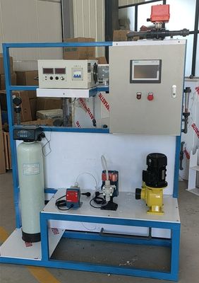 Servicio de reparación de campo Generador de hipoclorito de sodio electrolítico de 2 kW para piscina