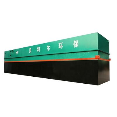 300*150*270cm Tratamiento de aguas residuales Equipo integrado MBR Tratamiento de membrana 380V/220V