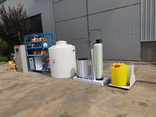 Generador de hipoclorito de sodio blanco con tratamiento de aguas residuales industriales