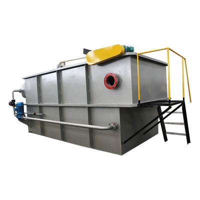 Máquina de flotación de aire disuelto para el tratamiento de aguas residuales domésticas e industriales