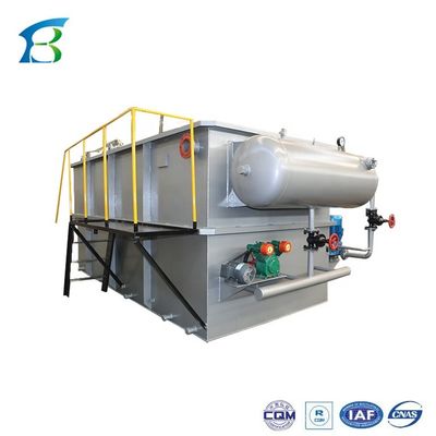 Máquina de flotación de aire disuelto para el tratamiento de aguas residuales domésticas e industriales