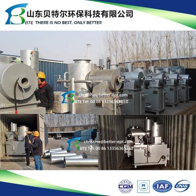 Componentes del núcleo del motor Incinerador de combustible diesel para la eliminación de residuos ecológicos