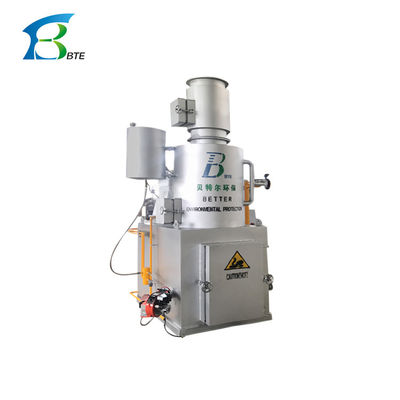 Granjas Combustible diesel Incinerador crematorio para animales de compañía 750L/h para protección del medio ambiente