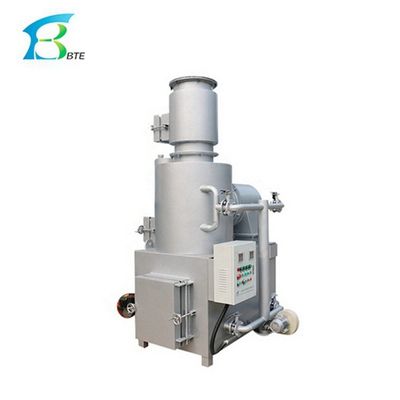 10-500 kg/h. Capacidad Incinerador de residuos de plumas de pollo para el aceite diésel/gas natural
