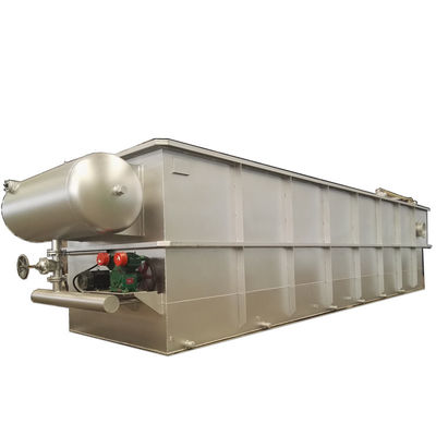 Flotación con aire disuelto para la depuración de aguas residuales con zinc/cromo/níquel/cobre