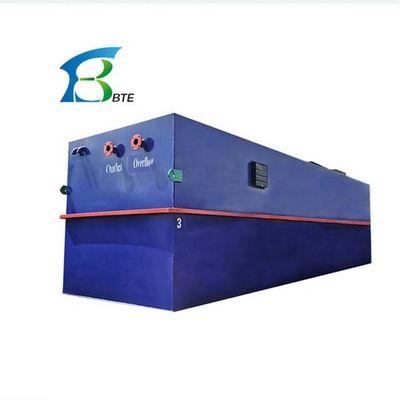 Tratamiento de aguas residuales industriales MBR con bombas de componentes centrales y capacidad de 1000 kg