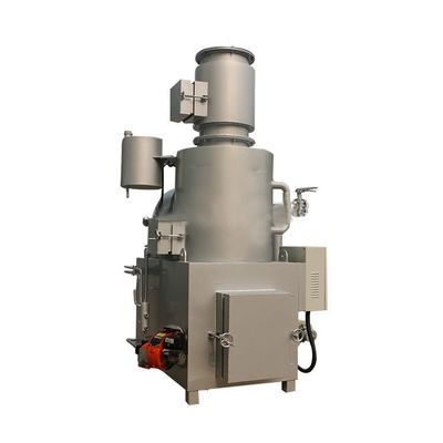 Incinerador de residuos de la planta de pirólisis con función de quema sin humo 1000 kg