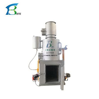 Máquina de reciclado de residuos sólidos de uso doméstico residuos líquidos de animales incinerador de hornos