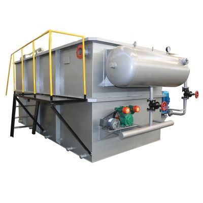 Máquina de flotación de aire disuelto de 5 mm de espesor para el tratamiento de aguas residuales petroquímicas en Kenia
