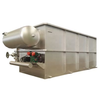 Máquina de flotación de aire disuelto de 5 mm de espesor para el tratamiento de aguas residuales petroquímicas en Kenia