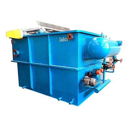 Máquina de flotación de aire disuelto de 5 mm de espesor para el tratamiento de aguas residuales petroquímicas en Kenia
