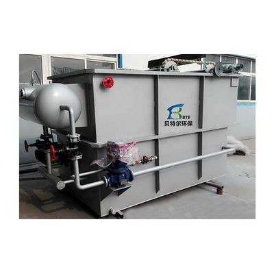 Unidad pequeña DAF para plantas de tratamiento de aguas residuales oleaginosas 5-10m3/hora 304 de acero inoxidable