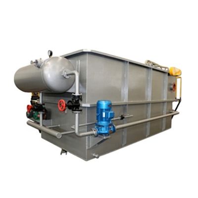 Equipo de sistema de pretratamiento de 1000 kg de flotación de aire para la depuración de aguas residuales industriales