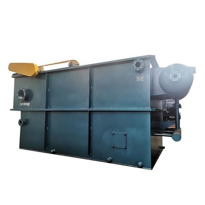 1-500 m3/h Capacidad Pretratamiento de aguas residuales Flotación de aire Máquina de agua estable Operación automática