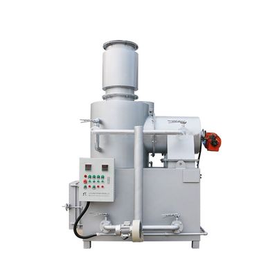 Incinerador de tratamiento de residuos de 750 L/h No contaminación Aceite combustible Gas natural Residuos sólidos