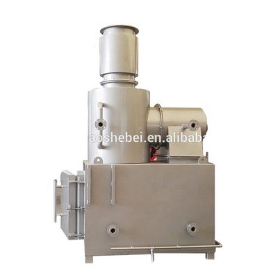 Incinerador sin humo para residuos sólidos hospitalarios con capacidad de 20-500 kg/partida, alimentado por petróleo/gas