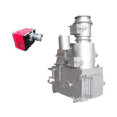 Incinerador sin humo para residuos sólidos hospitalarios con capacidad de 20-500 kg/partida, alimentado por petróleo/gas