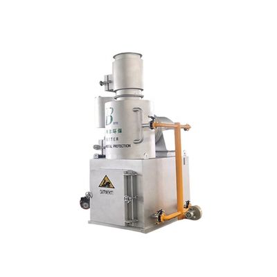 Tecnología de gasificación pirolítica fácil de combustión completa para incineradores de residuos