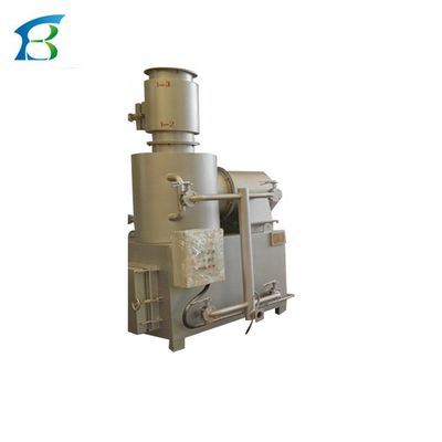 Incinerador de reciclaje de residuos sólidos de varios tipos con material de acero al carbono y chimenea