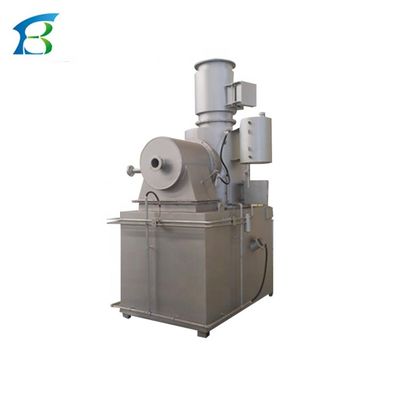 Incinerador de reciclaje de residuos sólidos de varios tipos con material de acero al carbono y chimenea