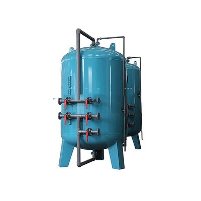 Filtro de arena y carbono activado de 500 kg para el sistema de purificación de agua de estanque