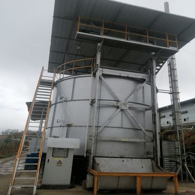 8-12 m3/día Tratamiento de estiércol Fermentación Tanque orgánico Equipo de producción de fertilizantes